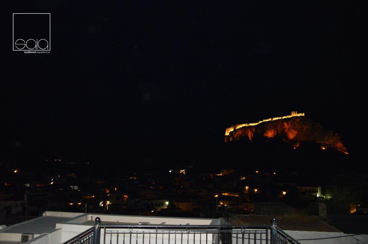 Apartamento Sala Traditional Experience. Lindos Exterior foto
